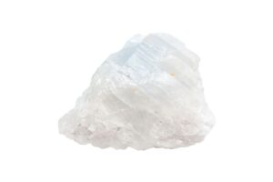 magnesite on white background