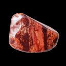 Brecciated Jasper on dark background