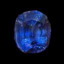 ceylon sapphire on dark background