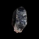 morion quartz on dark background