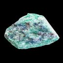 Fuchsite Stone on dark background