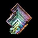 bismuth on dark background