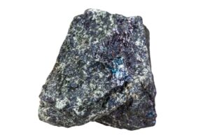 bornite in white background