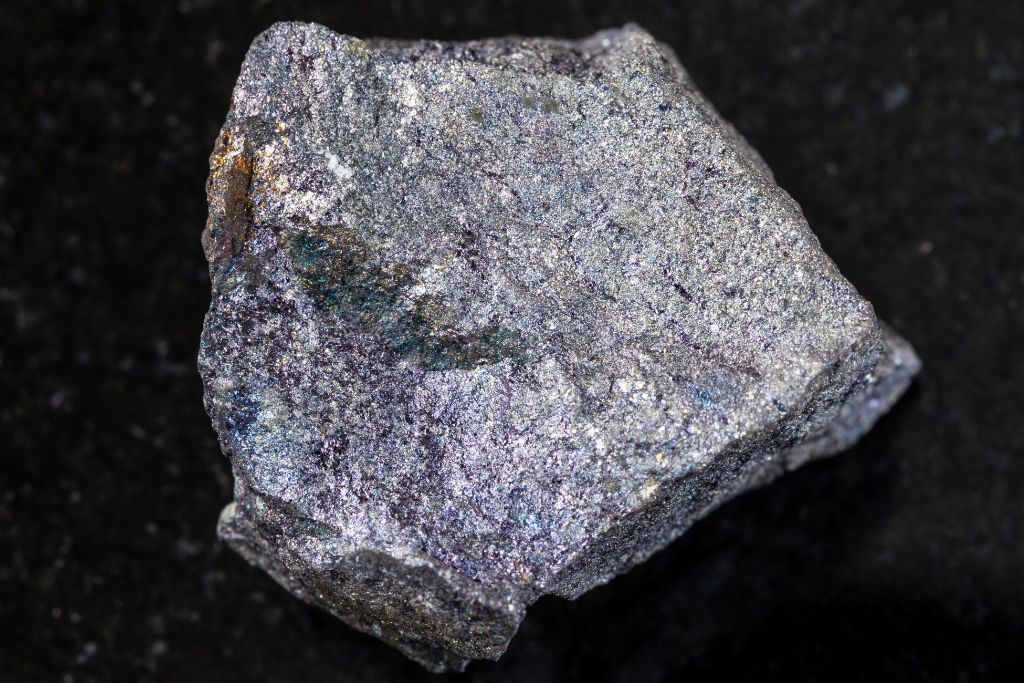 bornite on granite platform