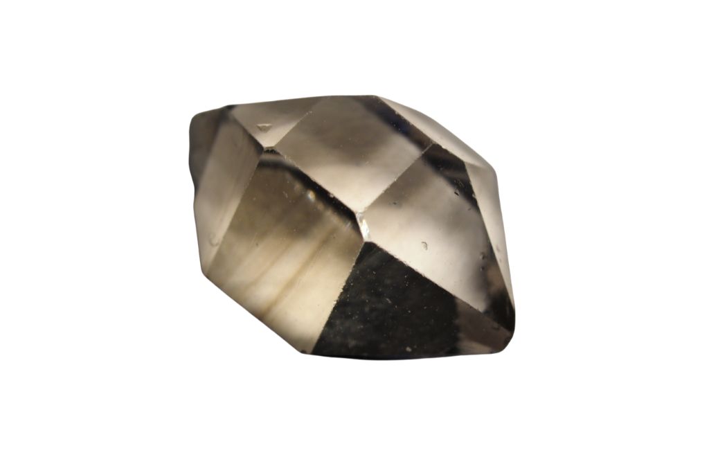 Herkimer Diamond on white background