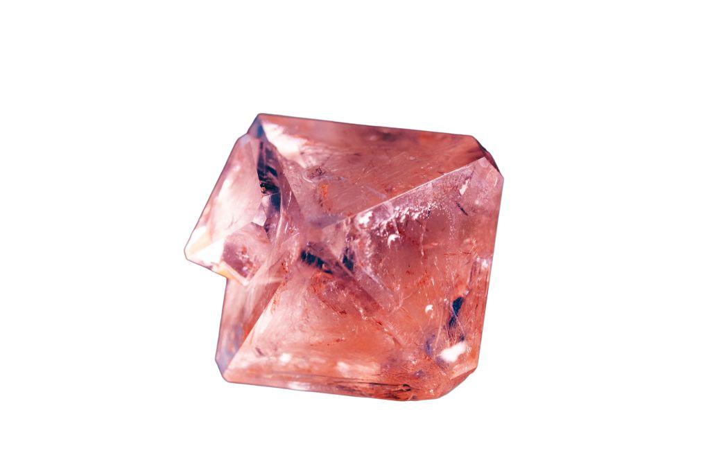 Spinel on a white background