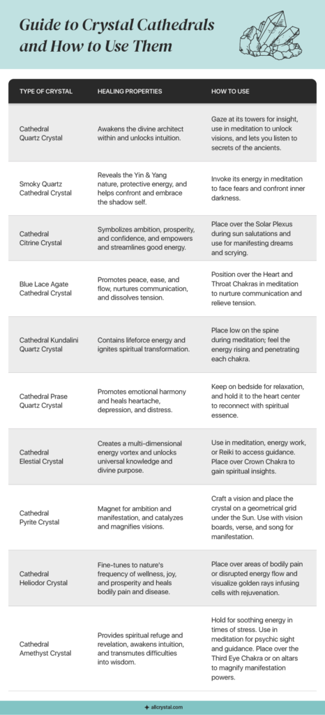 graphic for crystal cathedrals