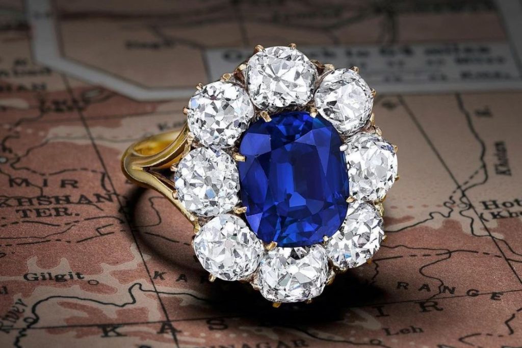 Kashmir Sapphire x Facebook x Boylerpf Antique Vintage Jewelry