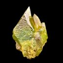 titanite on a black background