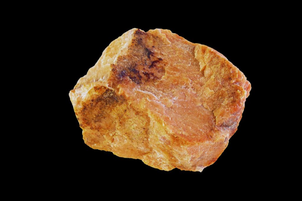 orthoclase on dark backgroun