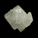 Epistilbite on a black background