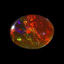 virgin valley opal on dark background