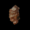 Andradite on a Black Background