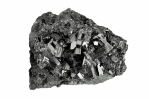 Enargite on a white Background