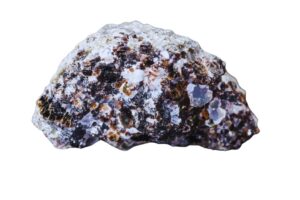 Phlogopite on white background x no credit needed